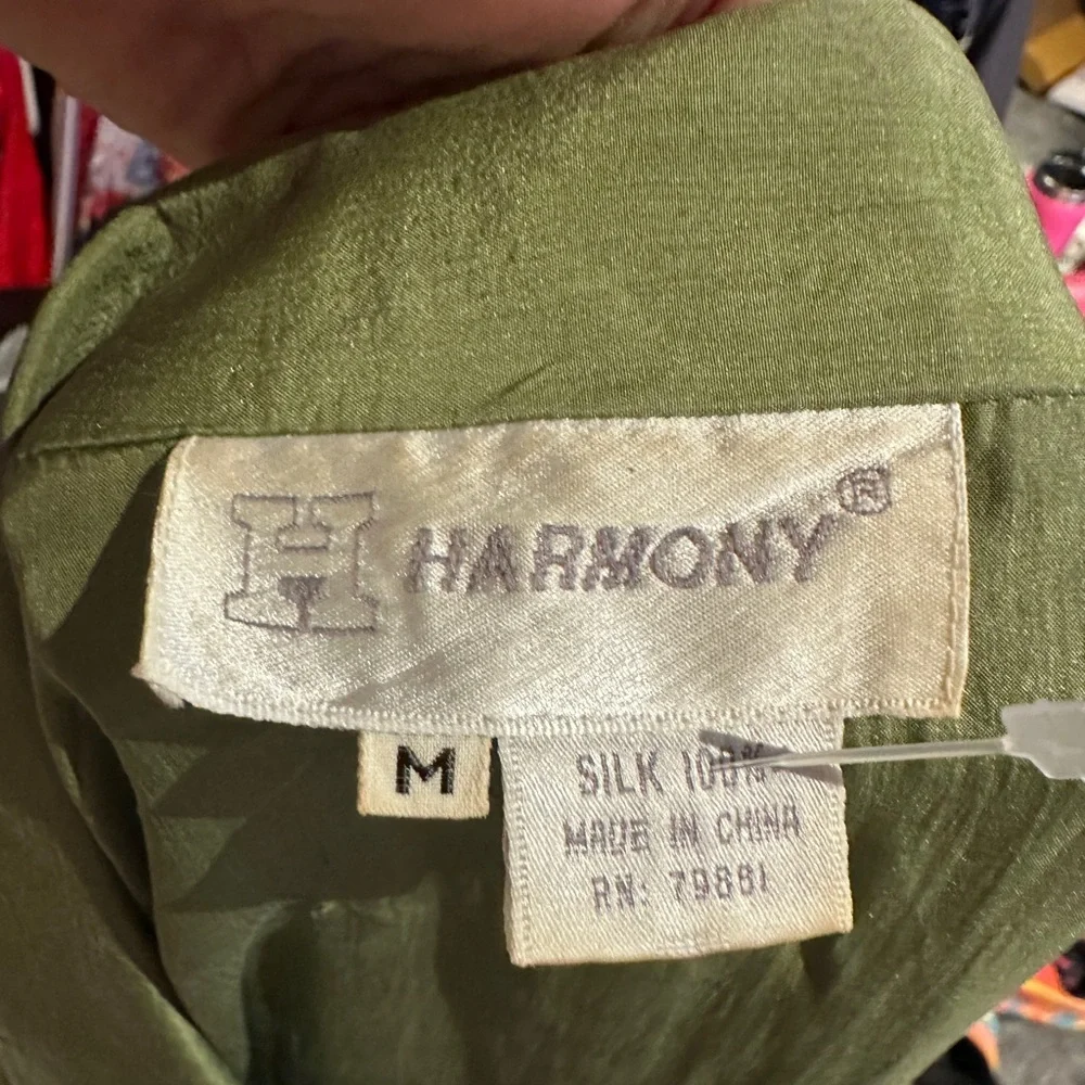 Harmony silk vintage 90s jacket